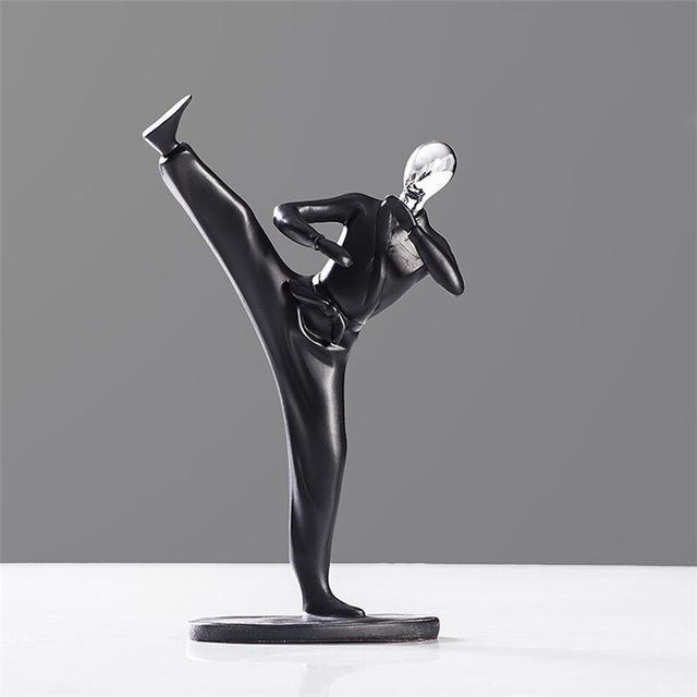 Creative Movement Figures Statue Resin Character Sculpture People Figures Home Living Room Bedroom Decorations Art Craft Statues